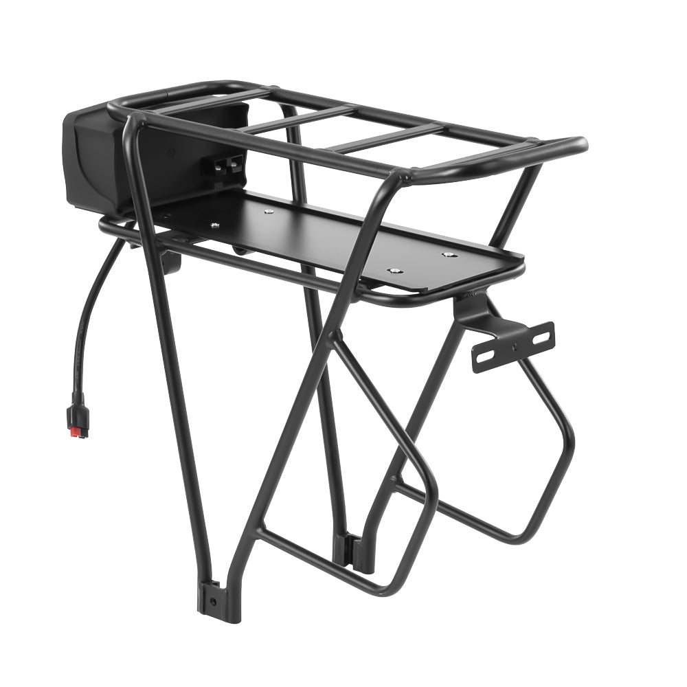 E-Bike Rear Rack Battery 48V 20.8Ah with/without Carrier fit for 250W-1500W Motor
