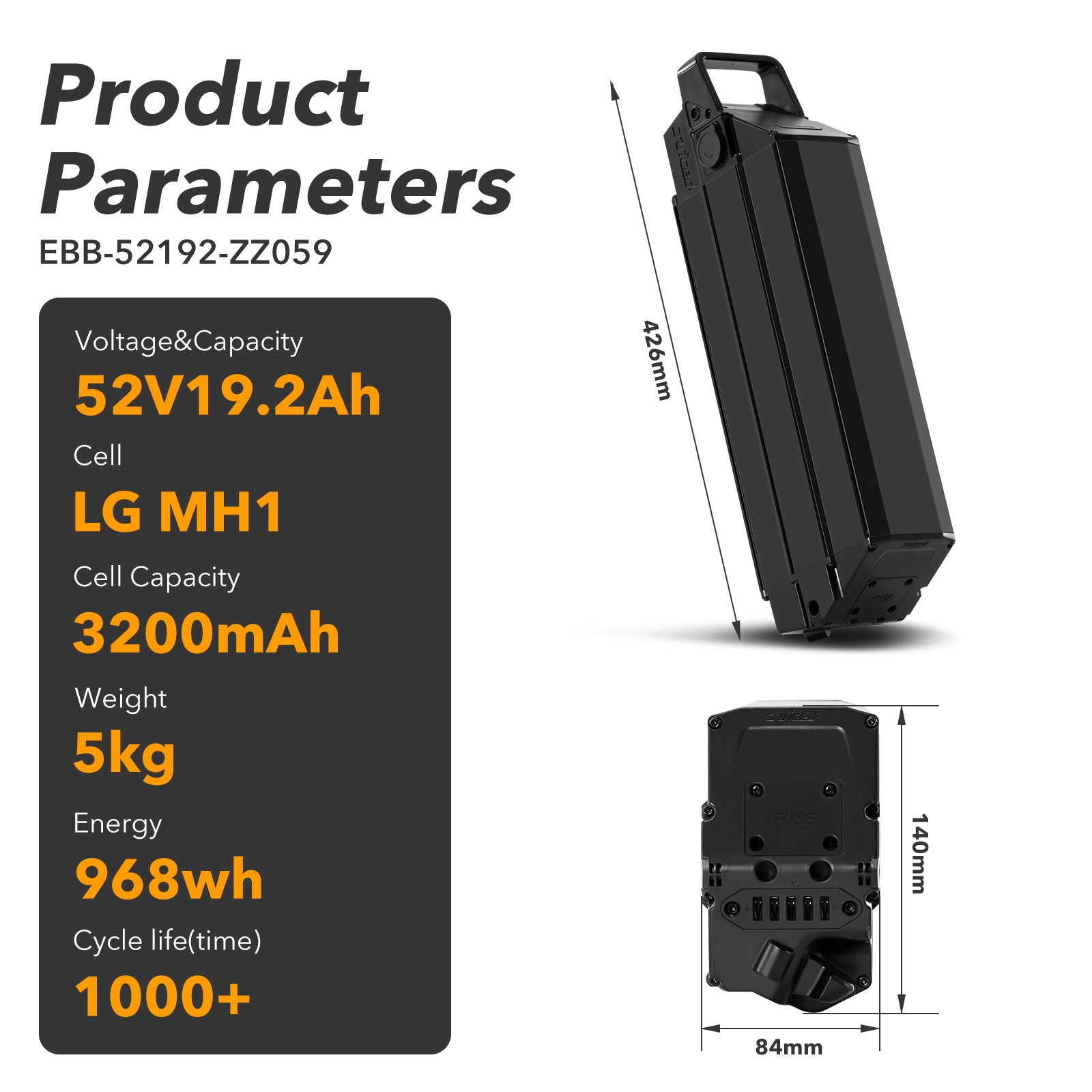 52V Second-hands Battery Used Battery After-sales Battery