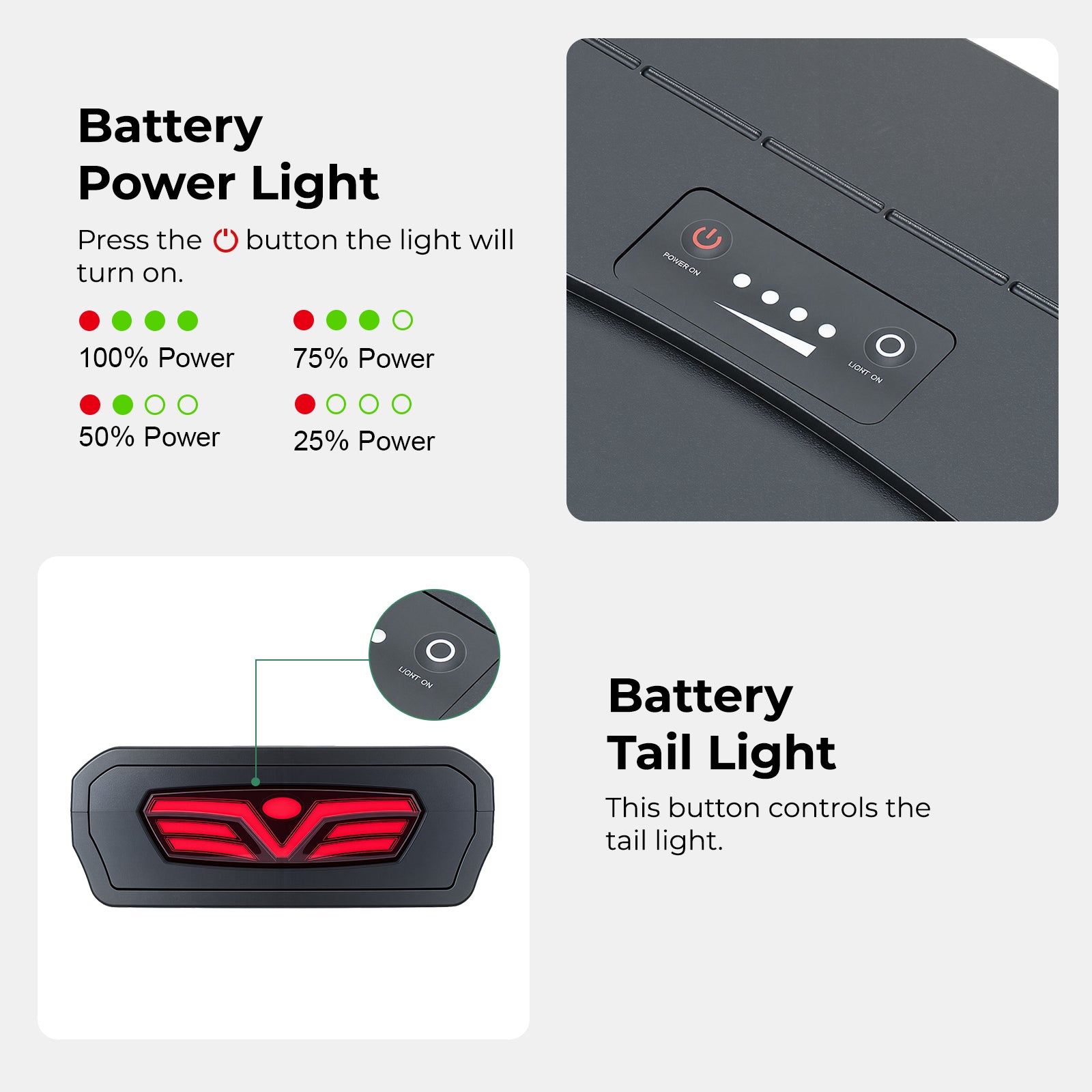 E-Bike YOSE POWER 48V 13Ah R11 Battery Replacement for Pedego Electric Bicycle No Charger