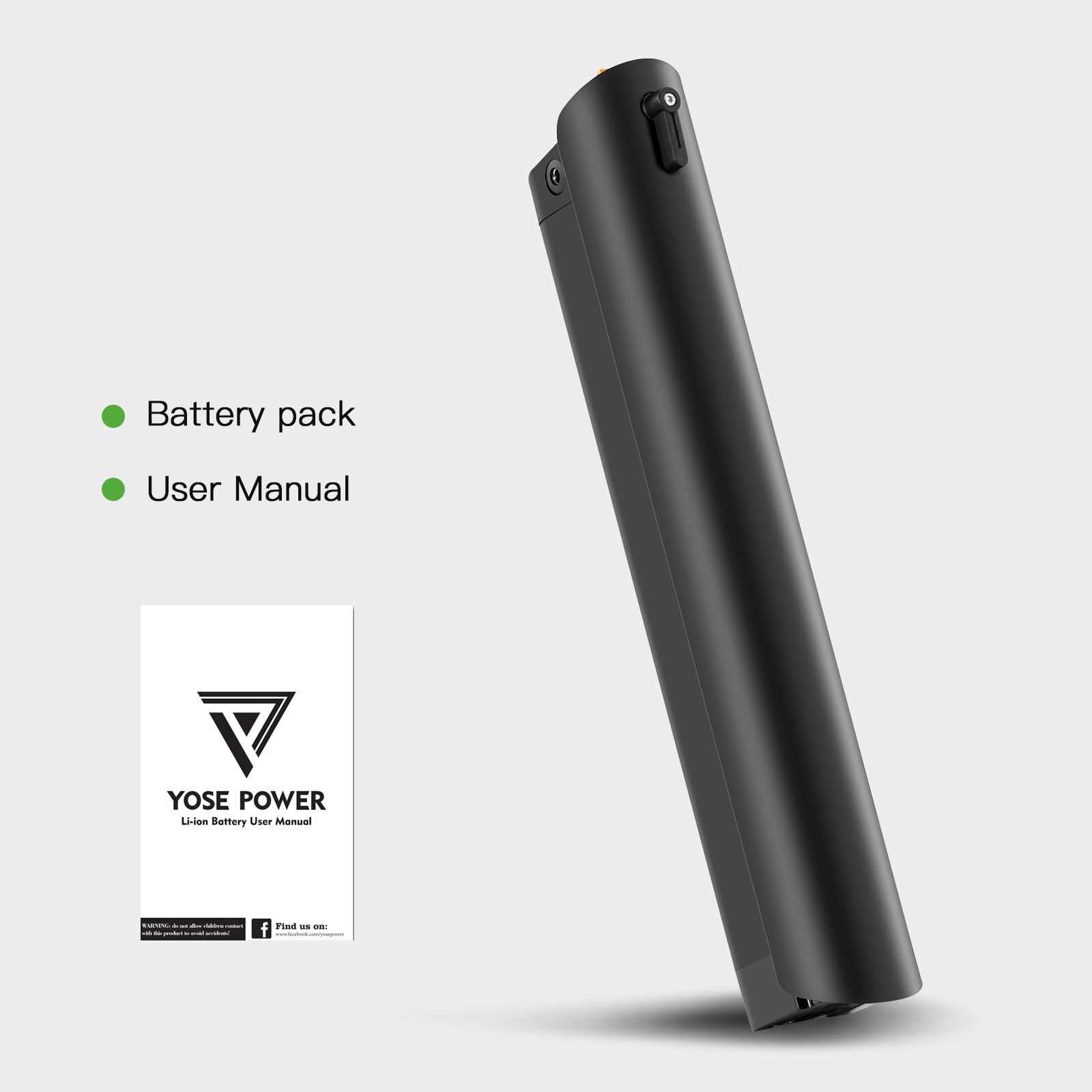 E-Bike YOSE POWER Battery 36V 10Ah fit for Aventon Soltera.2 and Soltera.2 Step-Through E-bike