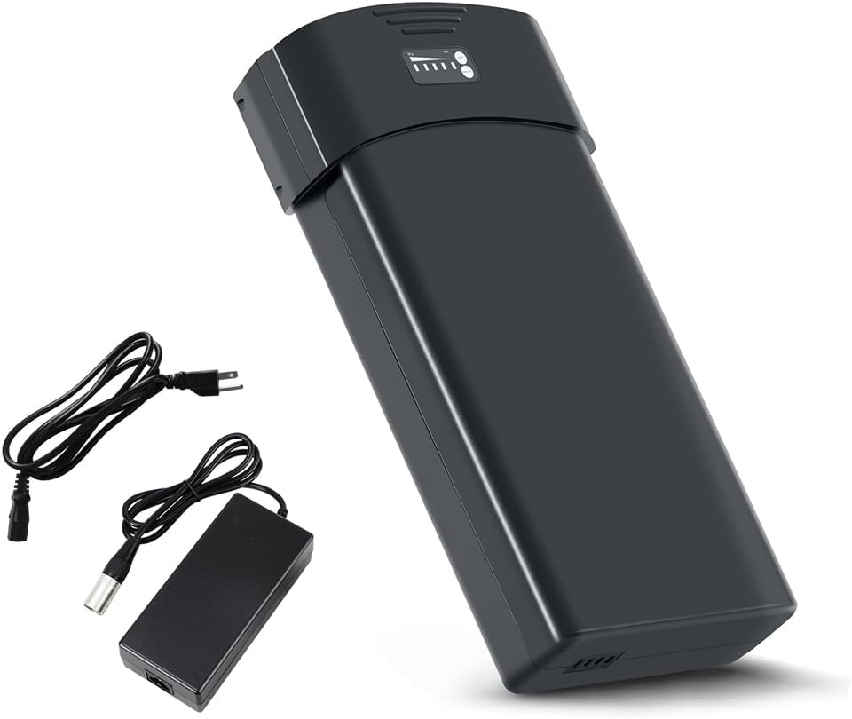 YOSE POWER E-Bike Rear Rack Battery 36V 13Ah fit for Pedego Ebike with Charger
