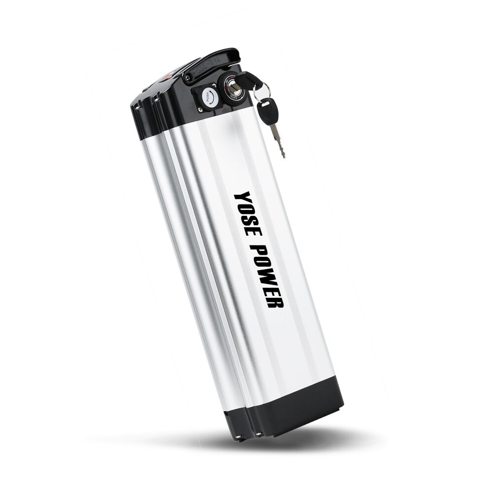 phylion akku xh370 10j für e bike pedelec 37v 12ah 48V10.4Ah Seat Tube E-Bike Battery–Silver Fish Style Replacement for Ecotric Fat Tire and More
