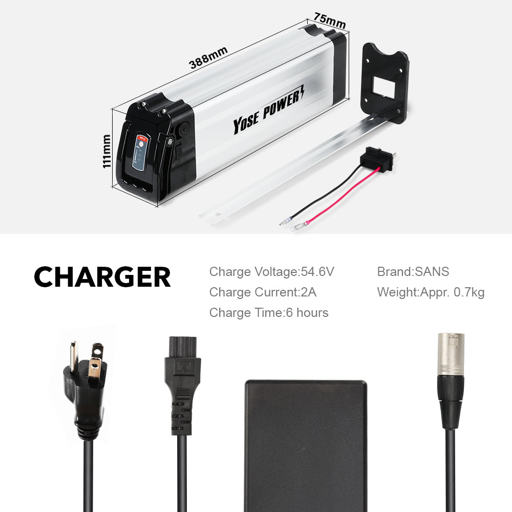 48V 10.4Ah Ebike Phylion XH370-10J Battery 18650 Seat Tube Ebike Battery with USB ,Charger,KEY,Discharge Connector 18650 Pedelec Lithium Battery48V 10.4Ah Ebike Phylion XH370-10J Battery 18650 Seat Tube Ebike Battery with USB ,Charger,KEY,Discharge Connector This battery can be used in the following bicycles (incomplete statistics): Prophete ( Real ) Lidl (Trio) McKenzie Frisbee RSM Bikes Mobilist Atala Extrafolding Movena Faltrad