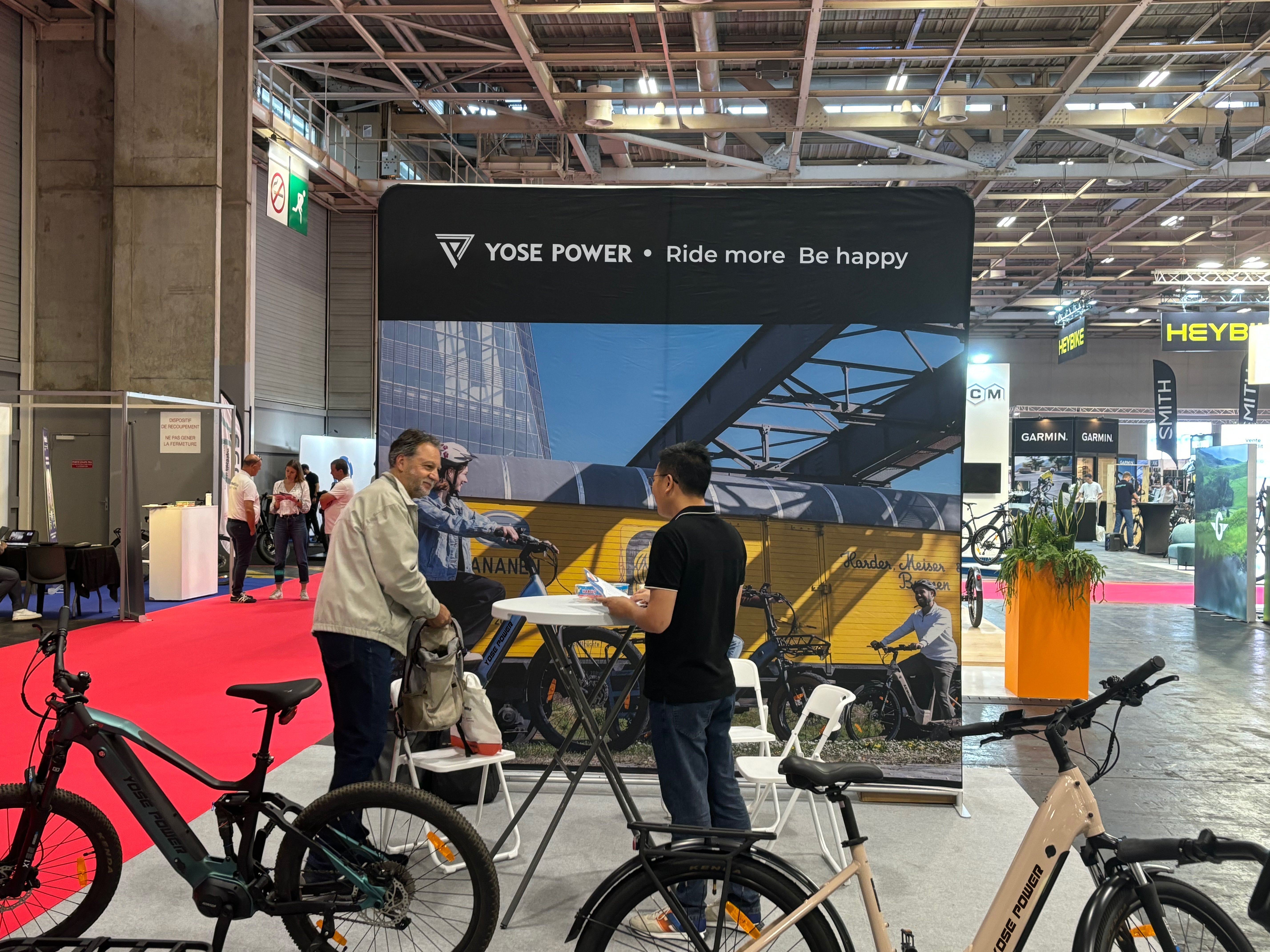 YOSE POWER Showcased E-Bike Batteries and E-Bikes at Paris Bike Show 2025