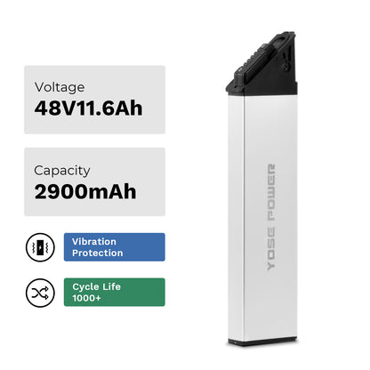 E-Bike Battery 48V 11.6Ah fit for Lectric XP Step-Thru (1.0,2.0&3.0 models) Ebike