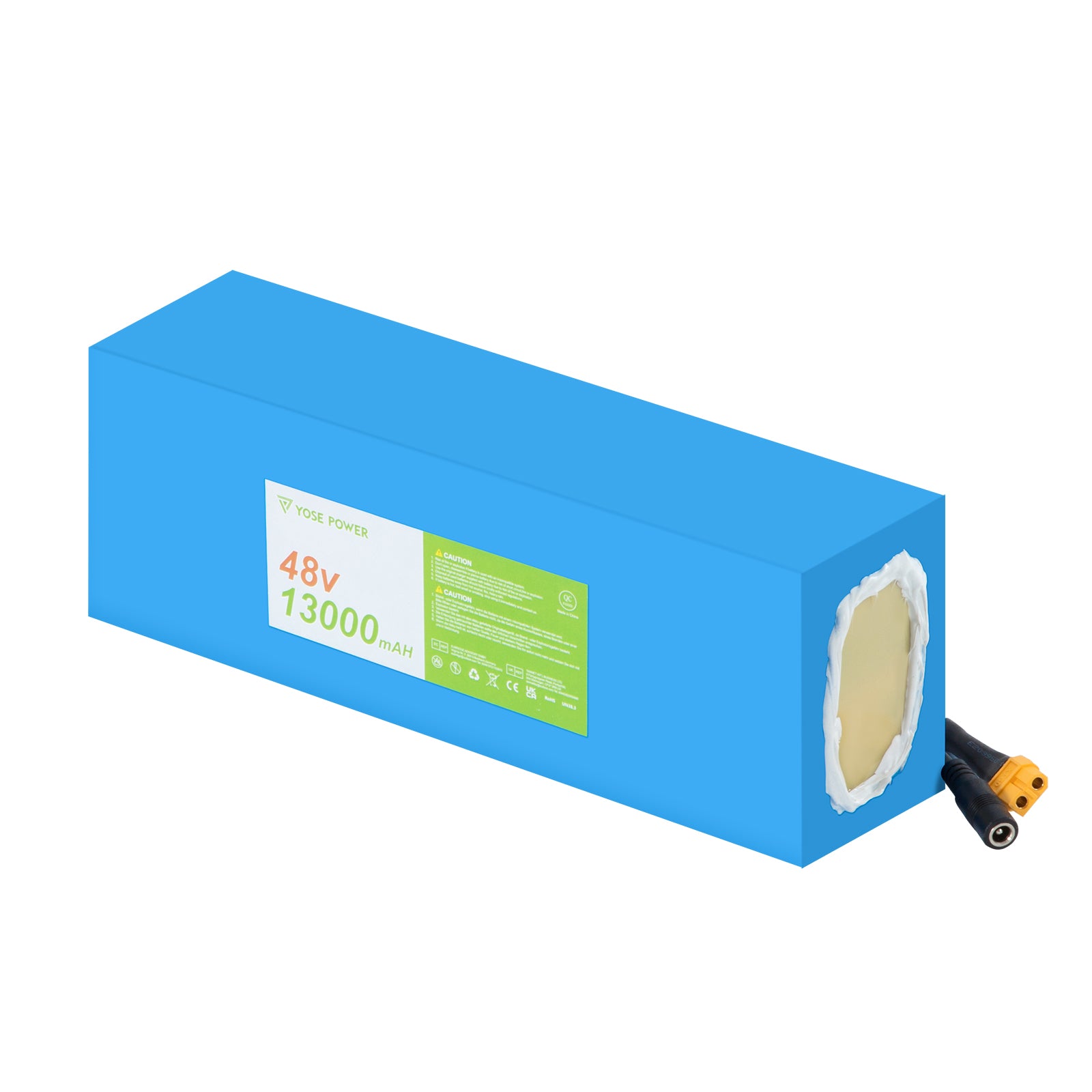 48V 13Ah Rechargeable Li-lon Lithium Battery Pack