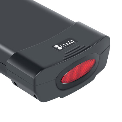 E-Bike Battery 48V 13Ah Rear Rack Lithium-ion Pedelec Battery,Replacement Pedego E-bike