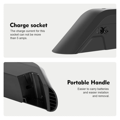 E-Bike Battery 48V 17.5Ah for Himiway Cruiser,D3,D3 ST Ebike