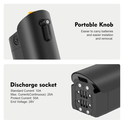 E-Bike Battery 36V 10Ah for Aventon Soltera.2 and Soltera.2 Step-Through E-bike
