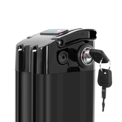 E-Bike Battery 48V 15.6Ah Black Silverfish fit for Ecotric Hammer Fat Tire,FAT20850C Ebike