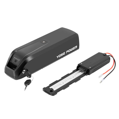 E-Bike Battery 48V 13Ah Down Tube Lithium Battery,5 Pins Plug,Replacement Heybik,Race max,Mars 2.0