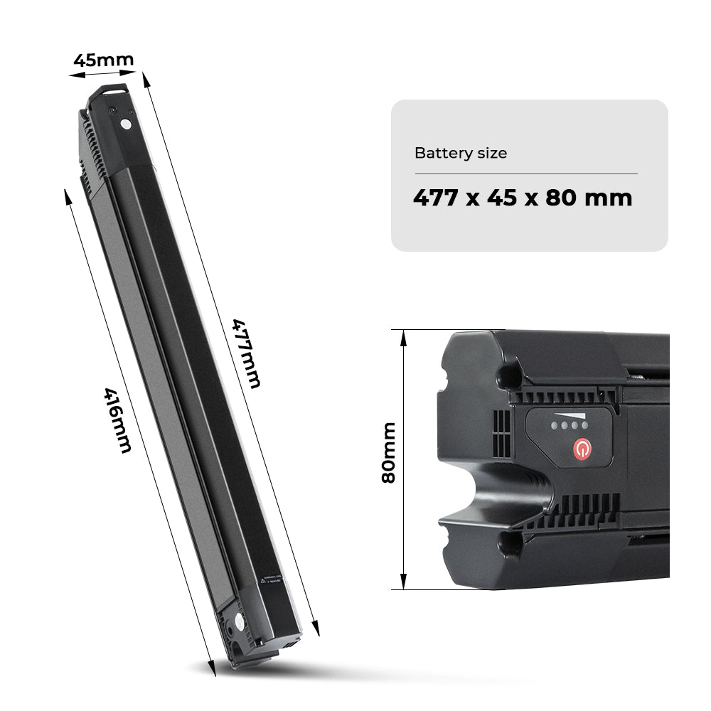 E-Bike Battery 36V 10.5Ah for SONDORS,Steps,Smart Step,Costco