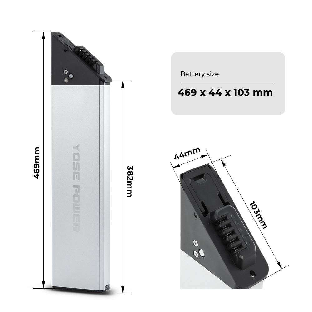 E-Bike Battery 48V 11.6Ah for For Lectric XP Step-Thru (1.0,2.0&3.0 models) Ebike