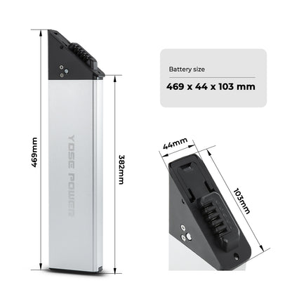 E-Bike Battery 48V 11.6Ah for For Lectric XP Step-Thru (1.0,2.0&3.0 models) Ebike