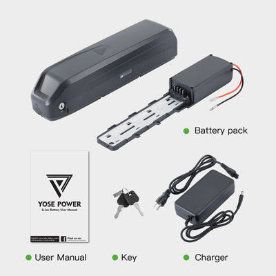 48V10.4AH YOSE POWER battery fit for Vivi Electric Bike,F26F(HL085)/H8(New style 4pins)