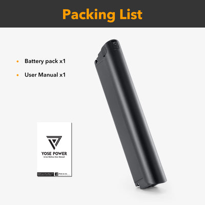 48V 12.8Ah YOSE POWER Battery fit for Lectric XPeak High-Step/Step-Thru,Lectric XPress High-Step/Step-Thru Ebike