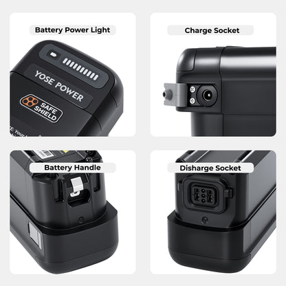 E-Bike Battery 48V 14Ah fit for RadRunner 3 Pius, RadRover 6Plus, RadCity 5 Plus Ebike
