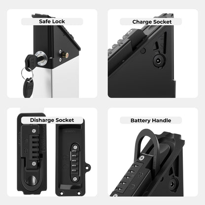 E-Bike Battery 48V 11.6Ah fit for Lectric XP Step-Thru (1.0,2.0&3.0 models) Ebike