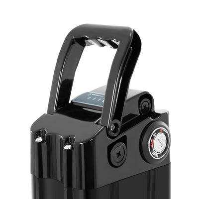 E-Bike Battery 48V 15.6Ah Black Silverfish fit for Ecotric Hammer Fat Tire,FAT20850C Ebike