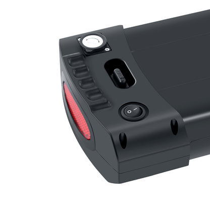 E-Bike Battery 48V 13Ah Rear Rack Lithium-ion Pedelec Battery,Replacement Pedego E-bike