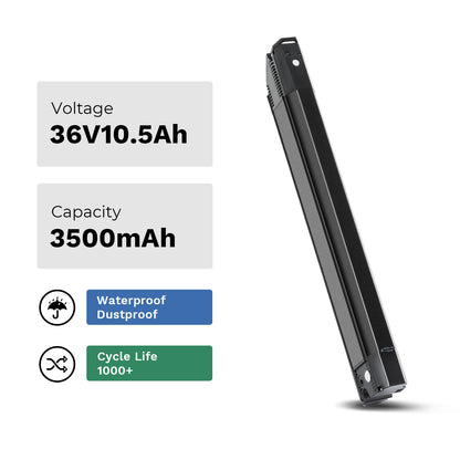 E-Bike Battery 36V 10.5Ah for SONDORS,Steps,Smart Step,Costco