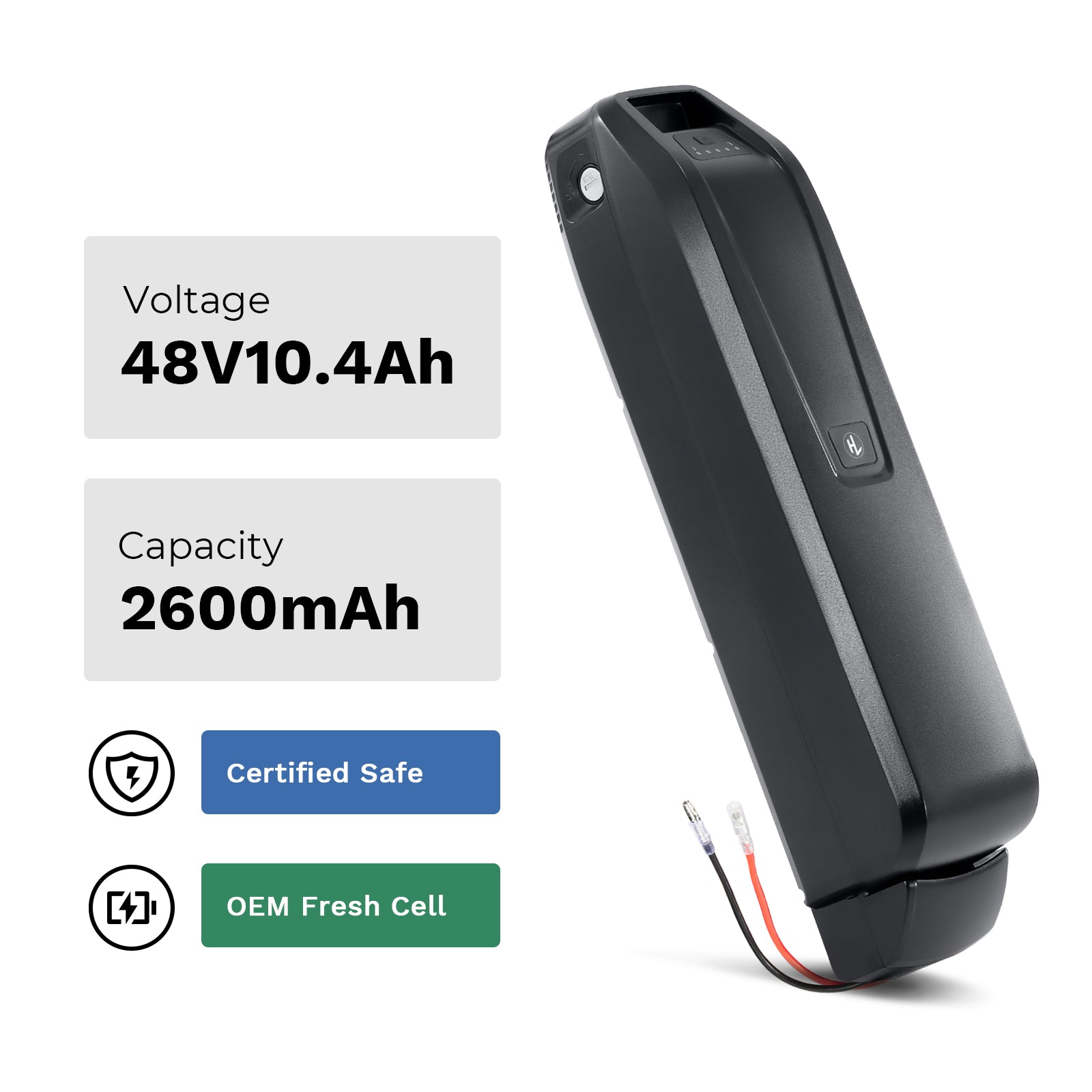 E-Bike Battery 48V 12.8Ah for Jasion/EB5 Plus Ebike