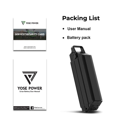 E-Bike Battery 52V 15.6Ah/19.2Ah for Juiced,RipCurrent,Crosscurrent Ebike