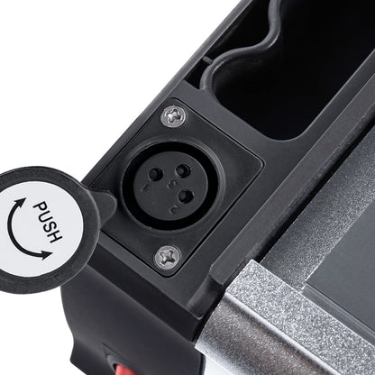 E-Bike Battery 48V 20.8Ah Rear Rack Lithium-ion Pedelec Battery with Carrier, for 250W-1500W Electric Bike Motor, fit 26"-28" Electric Bicycle
