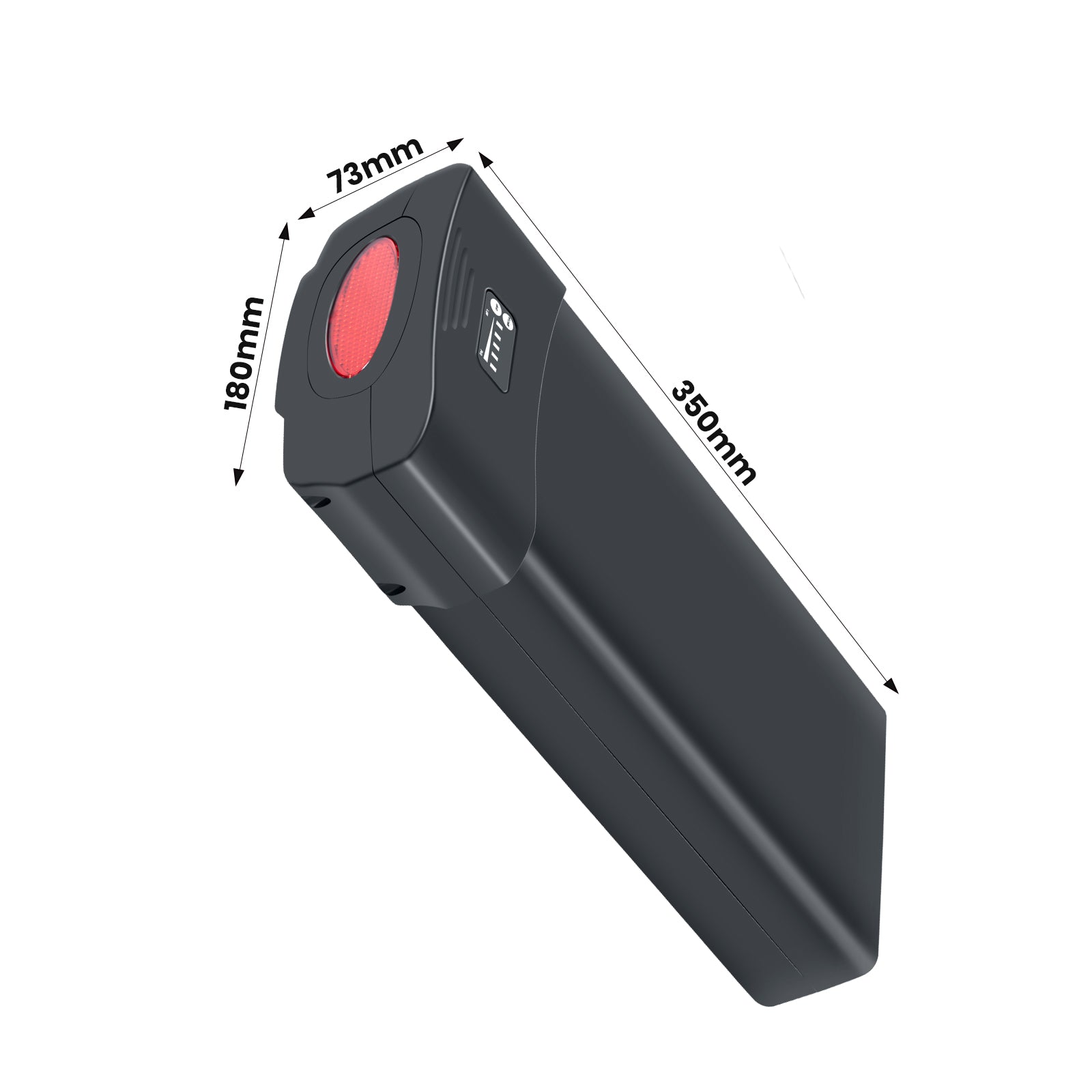 E-Bike Battery 36V 13Ah Rear Rack Lithium-ion Battery,Replacement Pedego E-bike