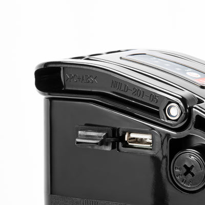 E-Bike Seat Tube Battery 36V 15Ah/17.4Ah Silver Fish in Black fit for ECOTRIC Fat Tire,Starfish,Dolphin, Peacedove