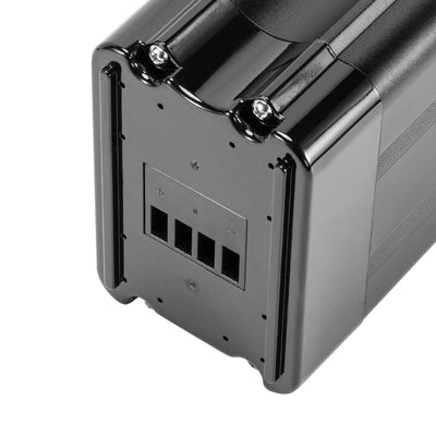 E-Bike Seat Tube Battery 36V 15Ah/17.4Ah Silver Fish in Black fit for ECOTRIC Fat Tire,Starfish,Dolphin, Peacedove