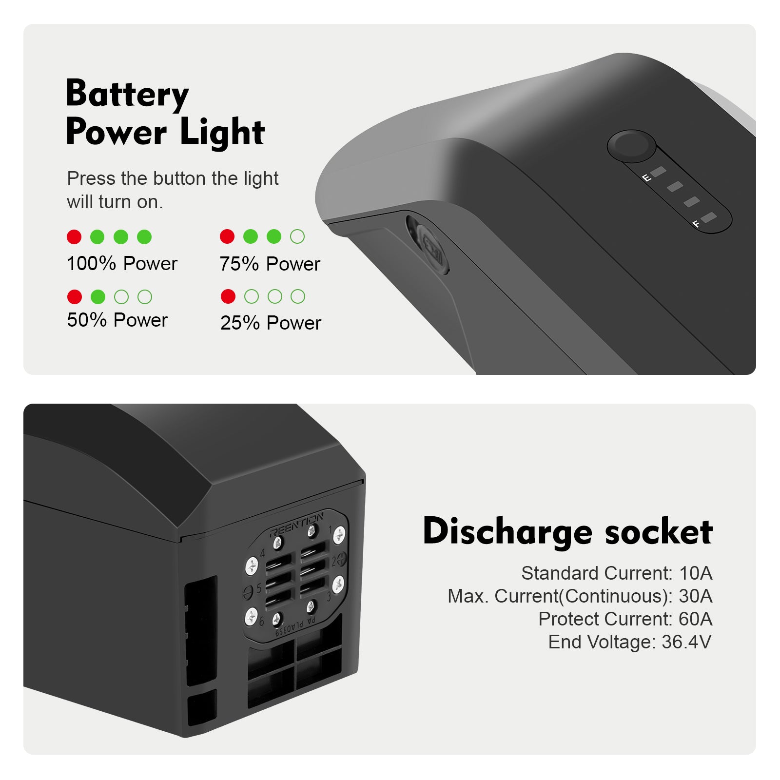 E-Bike Battery 48V 17.5Ah for Himiway Cruiser,D3,D3 ST Ebike