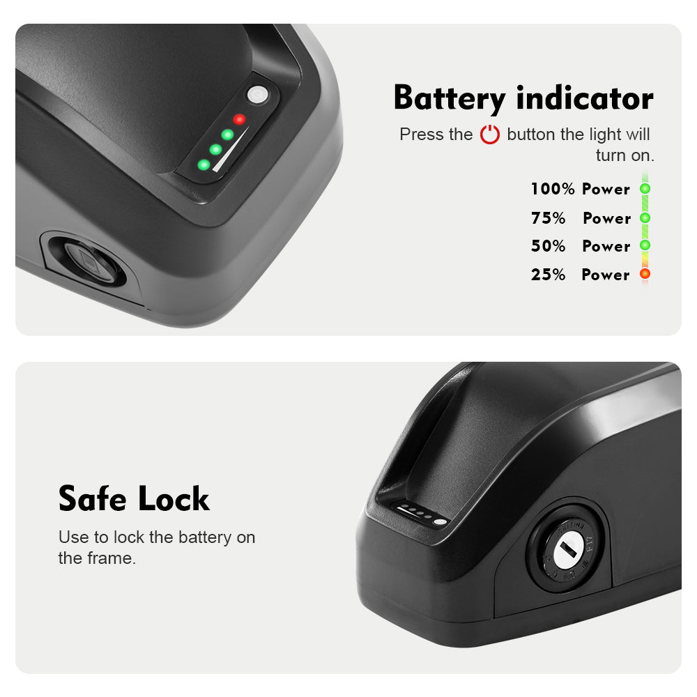 E-Bike Battery 48V14Ah RAD POWER Battery without Charger