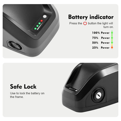 E-Bike Battery 48V14Ah RAD POWER Battery without Charger