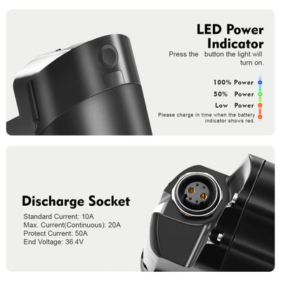 E-Bike Battery 48V14Ah fit for Aventon,Soltera Step-Through,Pace 500.2,Pace 500.3/500.3 Step-Through