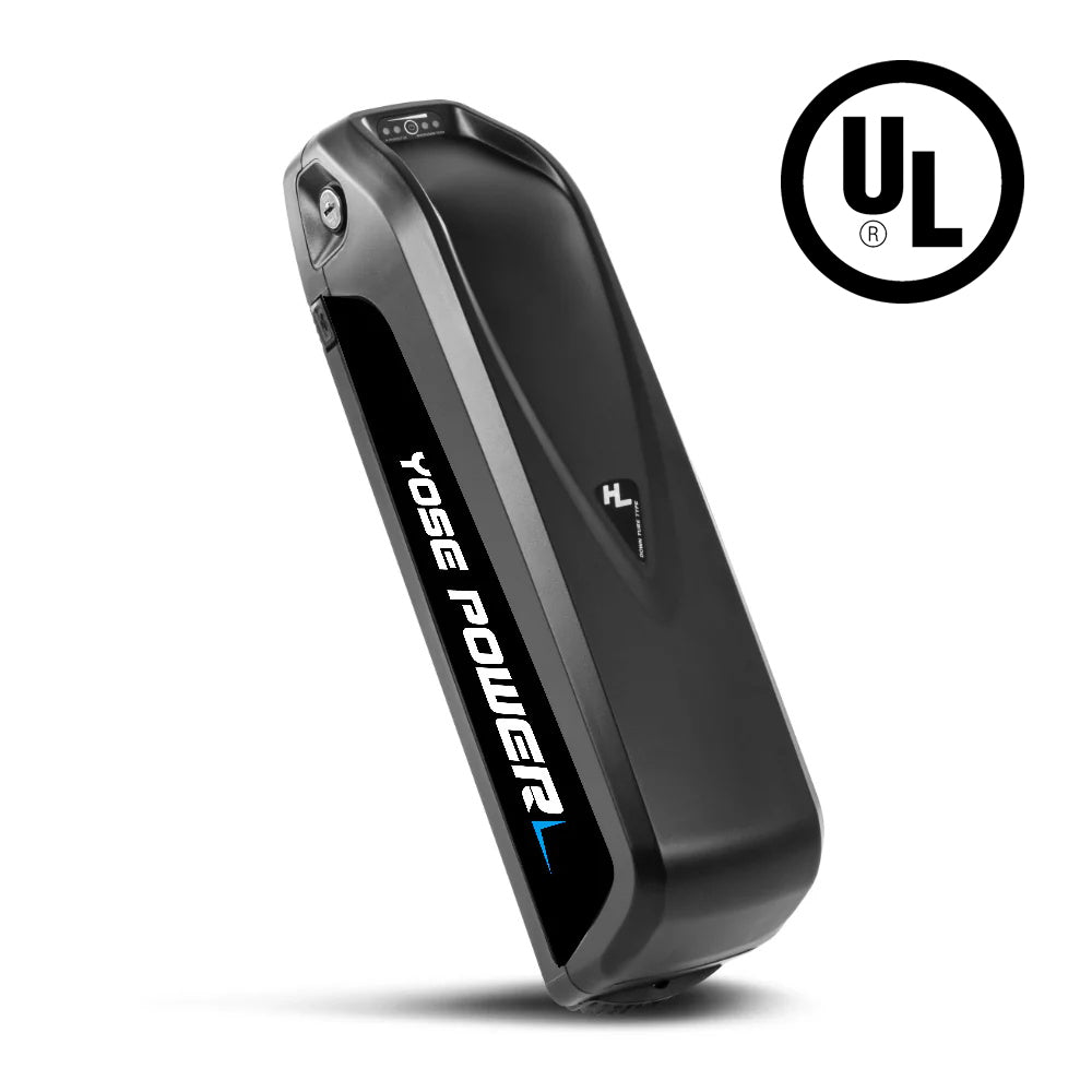 E-Bike Down Tube Battery 48V 13Ah/15Ah with USB Port fit for 250W-750W Motor
