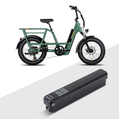 E-Bike Battery 48V 14Ah fit for Rad Runner 3 Plus, Rad Rover 6 Plus, Rad City 5 Plus Ebike