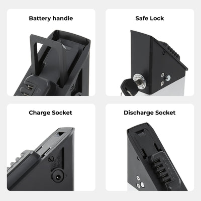 E-Bike Battery 48V 11.6Ah fit for Lectric XP Step-Thru 1.0 2.0 models Ebike