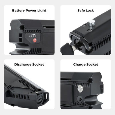 E-Bike Battery 36V 10.5Ah fit for SONDORS,Steps,Smart Step,Costco