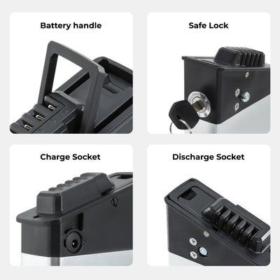 E-Bike Battery 48V 11.6Ah fit for Lectric XP Step-Over 1.0 2.0 3.0 Models