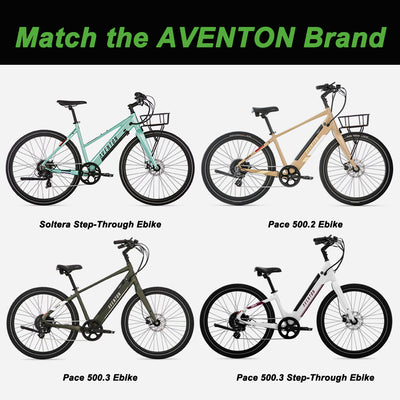 E-Bike Battery 48V14Ah fit for Aventon,Soltera Step-Through,Pace 500.2,Pace 500.3/500.3 Step-Through