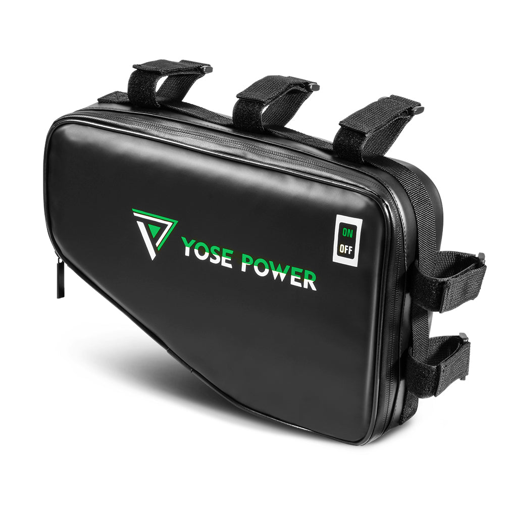 48V 15.6Ah Triangle E-Bike 18650 Lithium Down Tube Battery with Charger,Anderson Connector for Modified Pedelec Bike