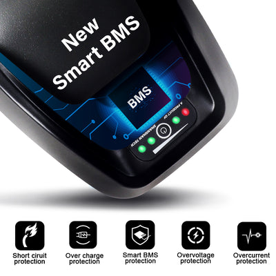 36V 13Ah Down Tube HaiLong 18650 Pedelec Lithium-ion Black Electric  Bicycle Battery, 4Pins Plug and XT60 Adapter ,with Charger,Key,Discharger Connector  1.Technical Data  Voltage: 36V Capacity:  13Ah Discharging plug: 4 Pins Energy:  481Wh Weight(with holder): ca.  3.2kg Cell: High Power 18650 Cycle Life(time): 1000+ Standard Current: 10A Max Current: 20A Protect Current: 50A End Voltage:  28V Charge Voltage: 42V Charge Current: 2A