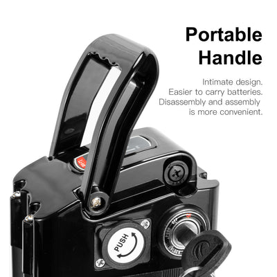 48V 13Ah Ebike Phylion XH370-10J Battery 18650 Seat Tube Ebike Battery with USB ,Charger,KEY,Discharge Connector  This battery can be used in the following bicycles (incomplete statistics):  Prophete ( Real ) Lidl (Trio) McKenzie Frisbee RSM Bikes Mobilist Atala Extrafolding Movena Faltrad German Xia Mobilemaster bike2care F2 Cyco / Hansa/ Curtis /Mifa (Aldi) Bj. 2014 und 2015 Kreidler / Rabeneick, Epple, Rex/Alu-Rex Vitality Sram