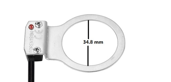 Fit for: bike with Hollowtech II bottom bracket / Octalink Disc diameter: 77mm Disc width: 4mm Inner hole diameter: 52mm Cable length: 51cm Lead mode: three-wire Weight: 0.025kg
