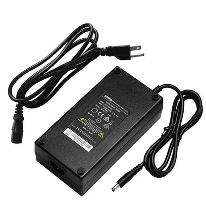 Original SANS Ebike Charger US Standard 54.6V2Ah with DC2.1 Plug for 48V Ebike Lithium ion Battery Electeric Bike Accessories  1. Technical data  54.6V2A Charger for 48V Battery SANS Model:SSLC109V55 Input:AC180V-240V---2.0A Max Output:54.6V----2.0A Efficiency:Min.80% Led light indication:red-charging,green-full Weight:Appro.0.9kg Dimension(cm):17.3*7.8*4.5